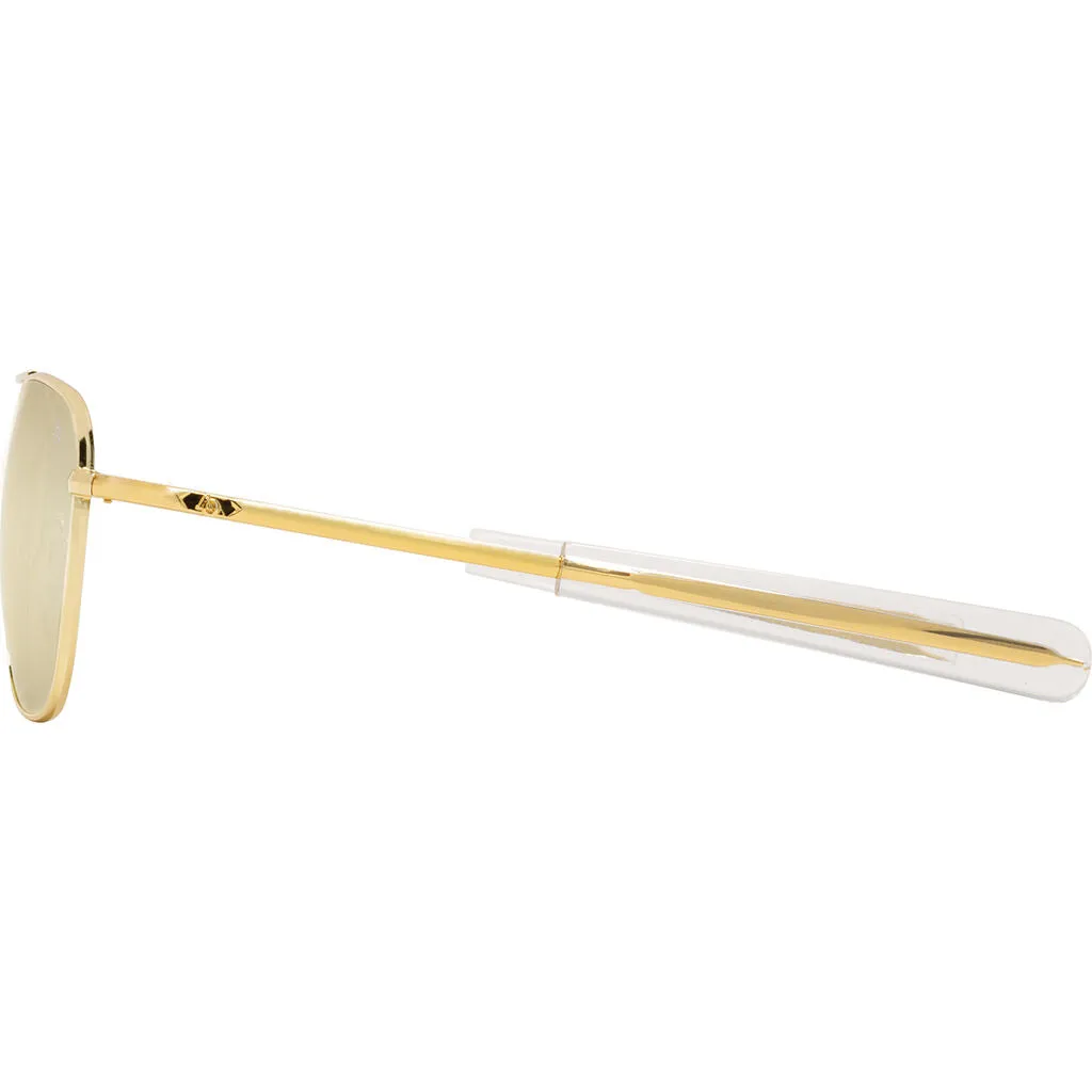 American Optical Original Pilot Gold Sunglasses | Bayonet Temple Style