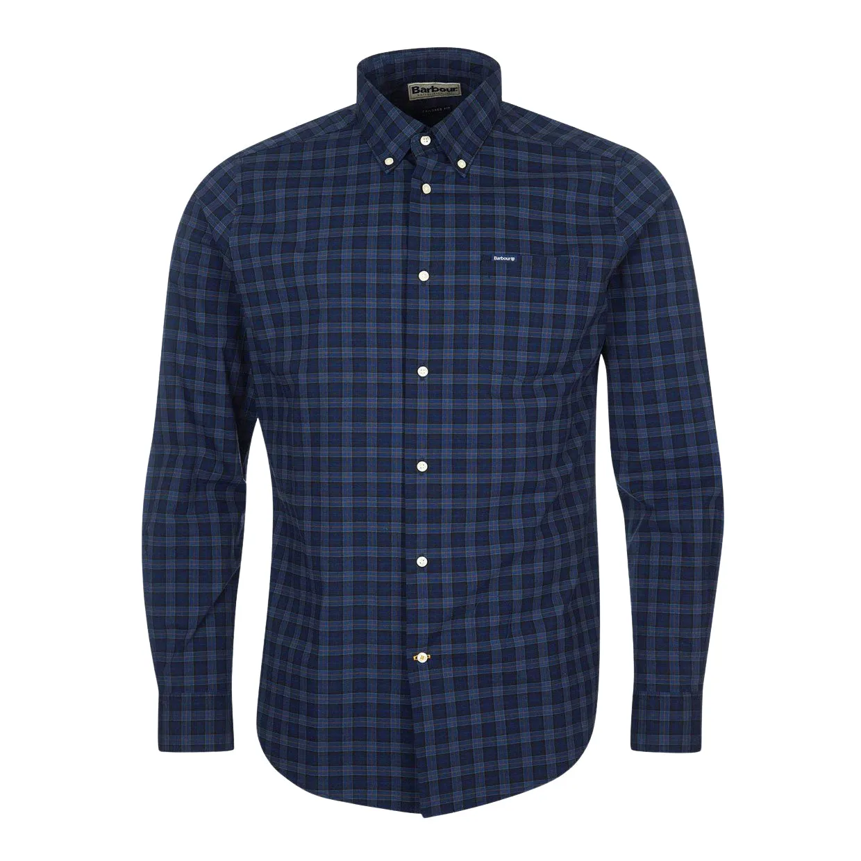 Camicia Uomo Barbour Lomond Tailored Blu Multicolor