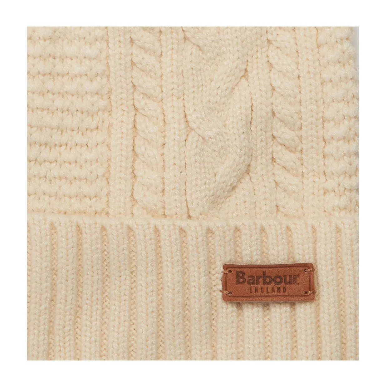 Cappello Barbour Alnwick Beanie Panna