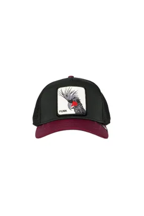 Goorin Bros EST. 1895 Cappello Trucker Animal Punk Black/Bordeaux