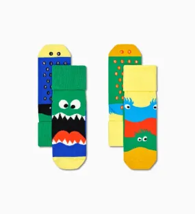 HAPPY SOCKS CHAUSSETTES Anti-dérapantes KMON19 0200 vert