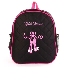 Personalized Embroidered Ballerina Dance Backpack